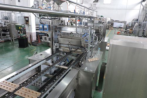 Línea de producción de caramelos duros